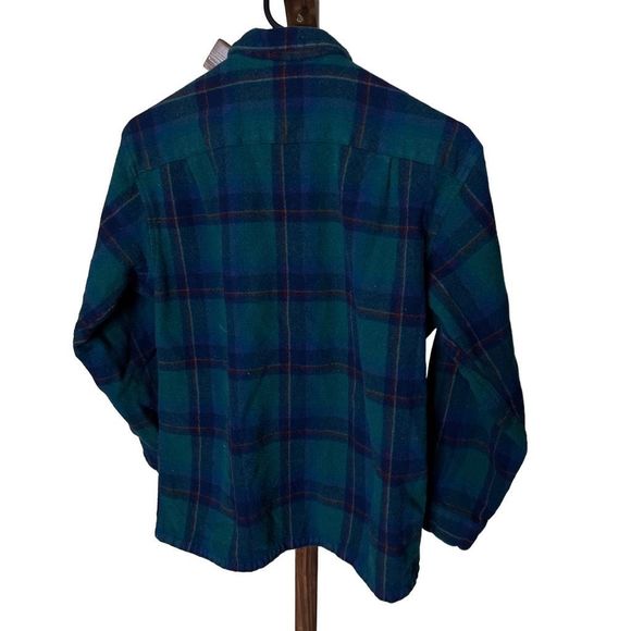 Pendleton Button Down Wool Shirt USA Womens Medium - Picture 2 of 3